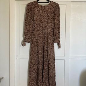 Reformation Animal Print Dress